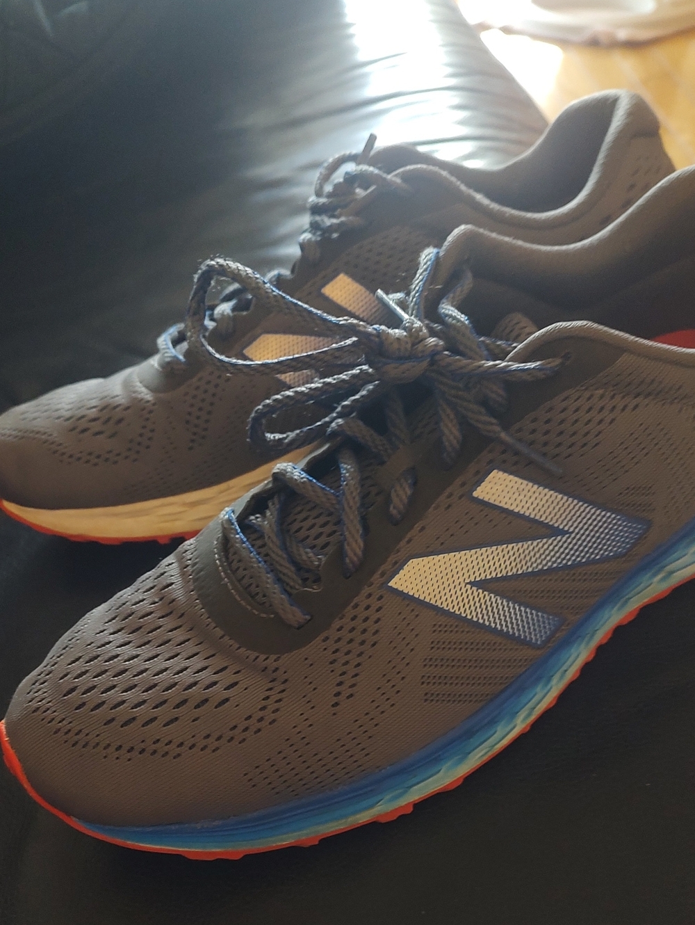 New Balance Gray Athletic Shoes